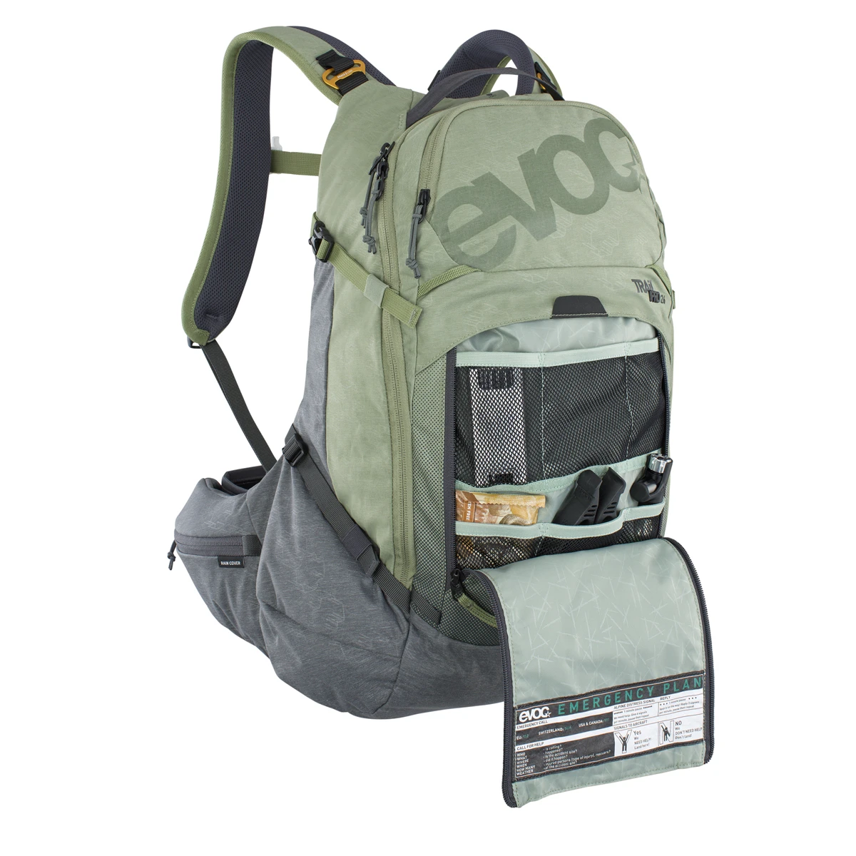 Evoc Trail Pro 26 L - Rugzak - Lichtgroen/Grijs 5 Evoc Trail Pro 26 L - Rugzak - Lichtgroen/Grijs - Afbeelding 5