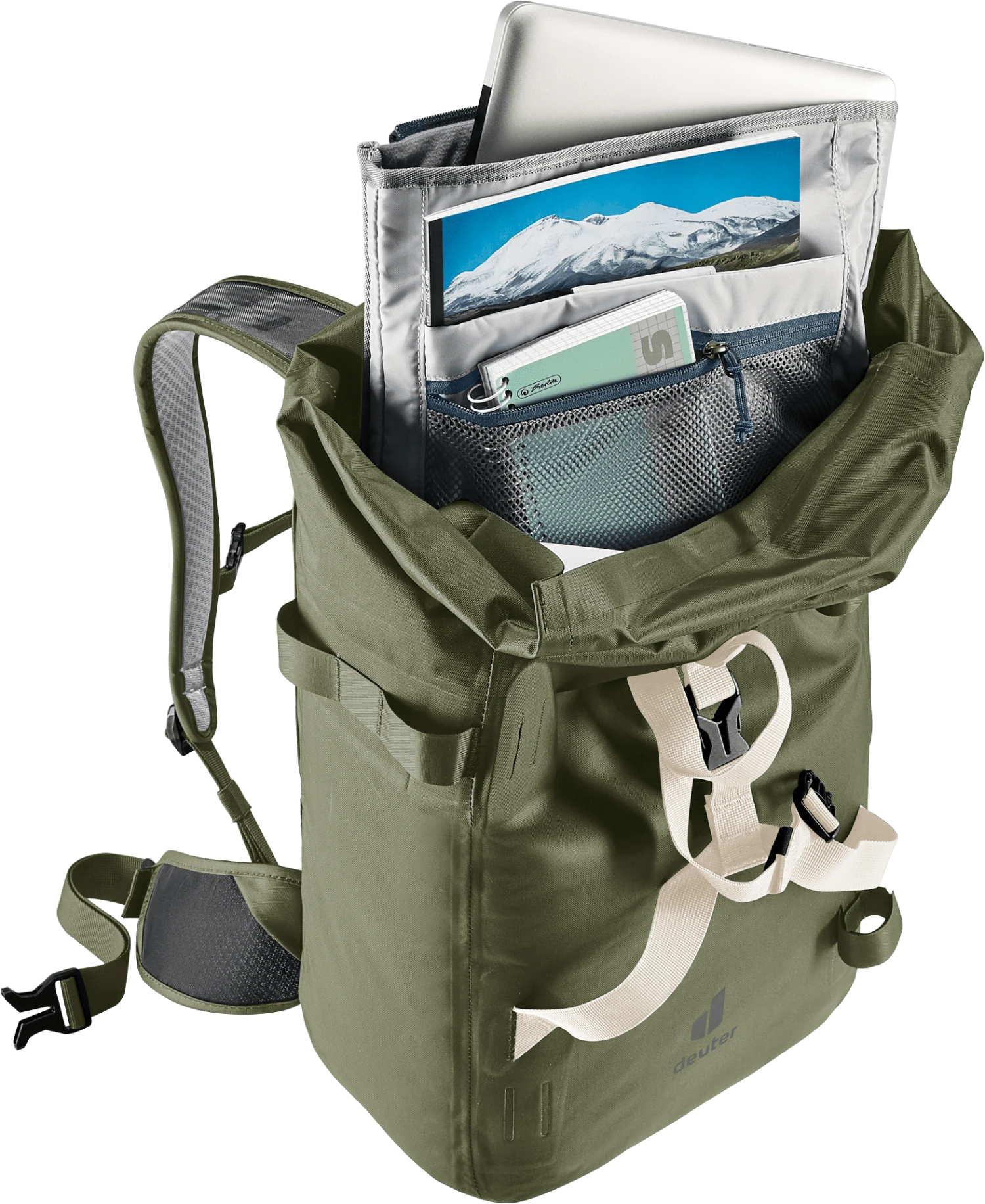 Deuter Amager 25+5 - Khaki 9 Deuter Amager 25+5 - Khaki - Afbeelding 9