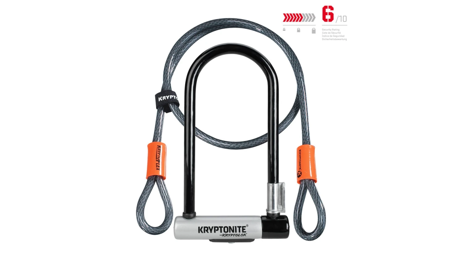 Kryptonite KryptLock Serie 2 Standaard + KFlex 120 Cm 1 Kryptonite KryptLock Serie 2 Standaard + KFlex 120 Cm