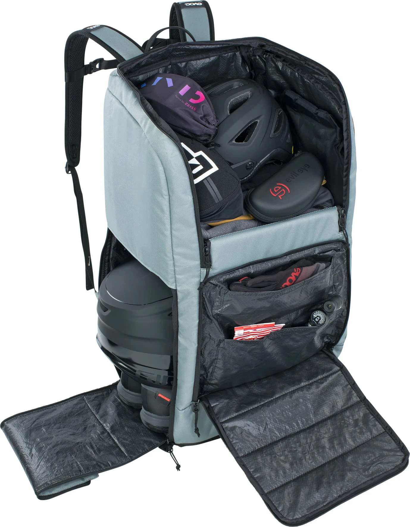 Evoc Gear Rugzak 90 L - Staal 4 Evoc Gear Rugzak 90 L - Staal - Afbeelding 4
