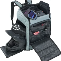 Evoc Rugzak 60 L - Staal -Aanbiedingen Rij Plezier Winkel 4250450725596 GEAR BACKPACK 60 STEEL D4 1