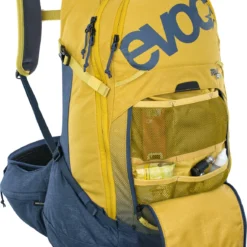 Evoc Trail Pro 26 L - Rugzak - Kerrie/Denim -Aanbiedingen Rij Plezier Winkel 4250450726449 TRAIL PRO 26L CURRY DENIM S M D6
