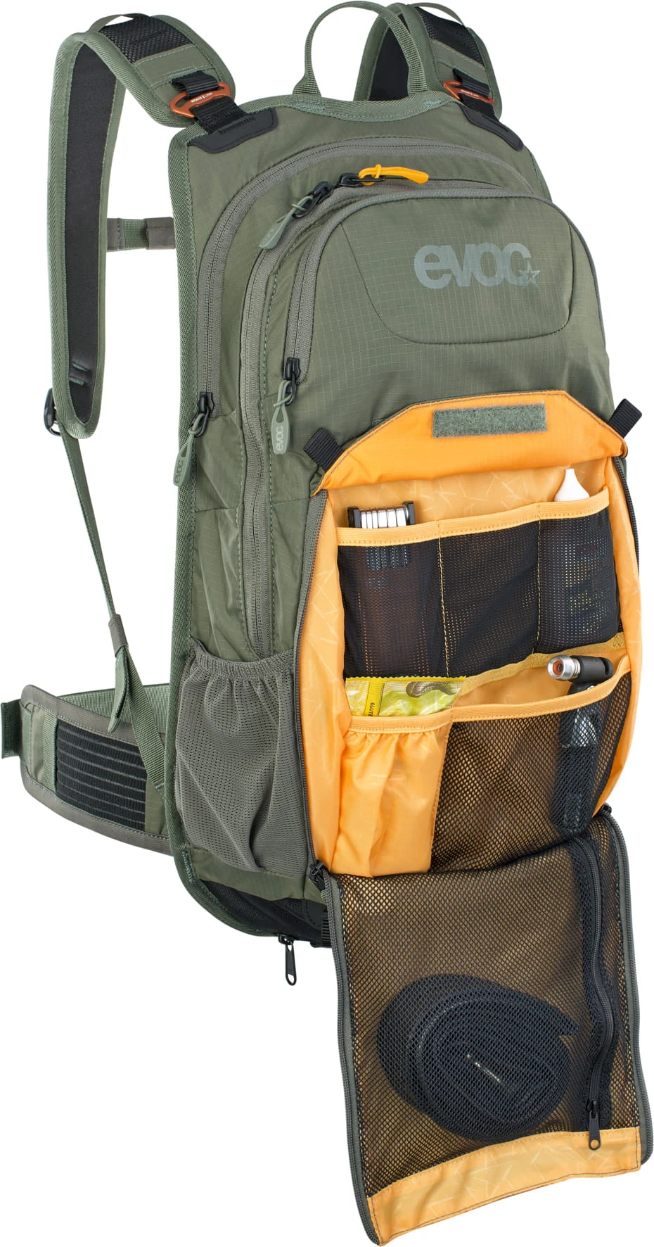 Evoc Stage 12l Rugzak - Donker Olijf 5 Evoc Stage 12l Rugzak - Donker Olijf - Afbeelding 5