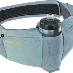 Evoc Hip Pouch Pro + 0,55 L Waterfles - Staal