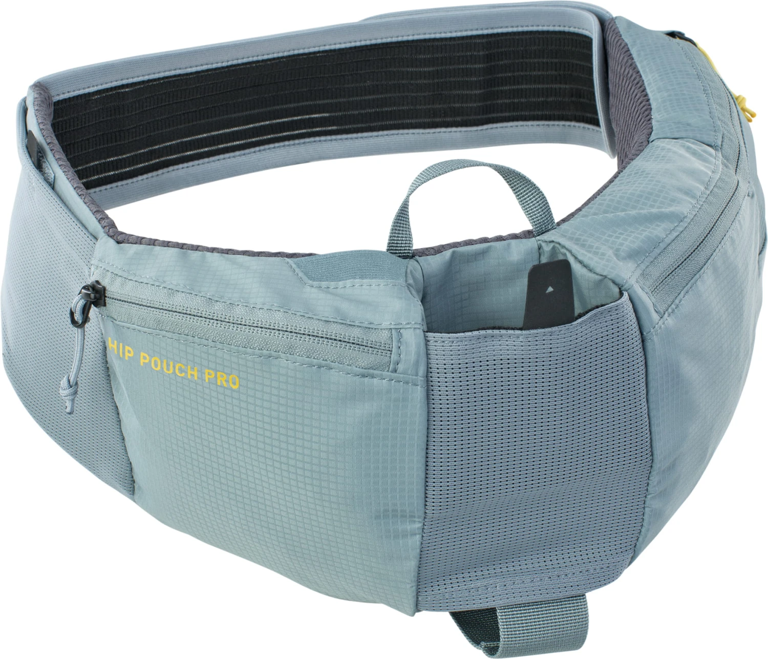 Evoc Hip Pouch Pro + 0,55 L Waterfles - Staal - Afbeelding 4