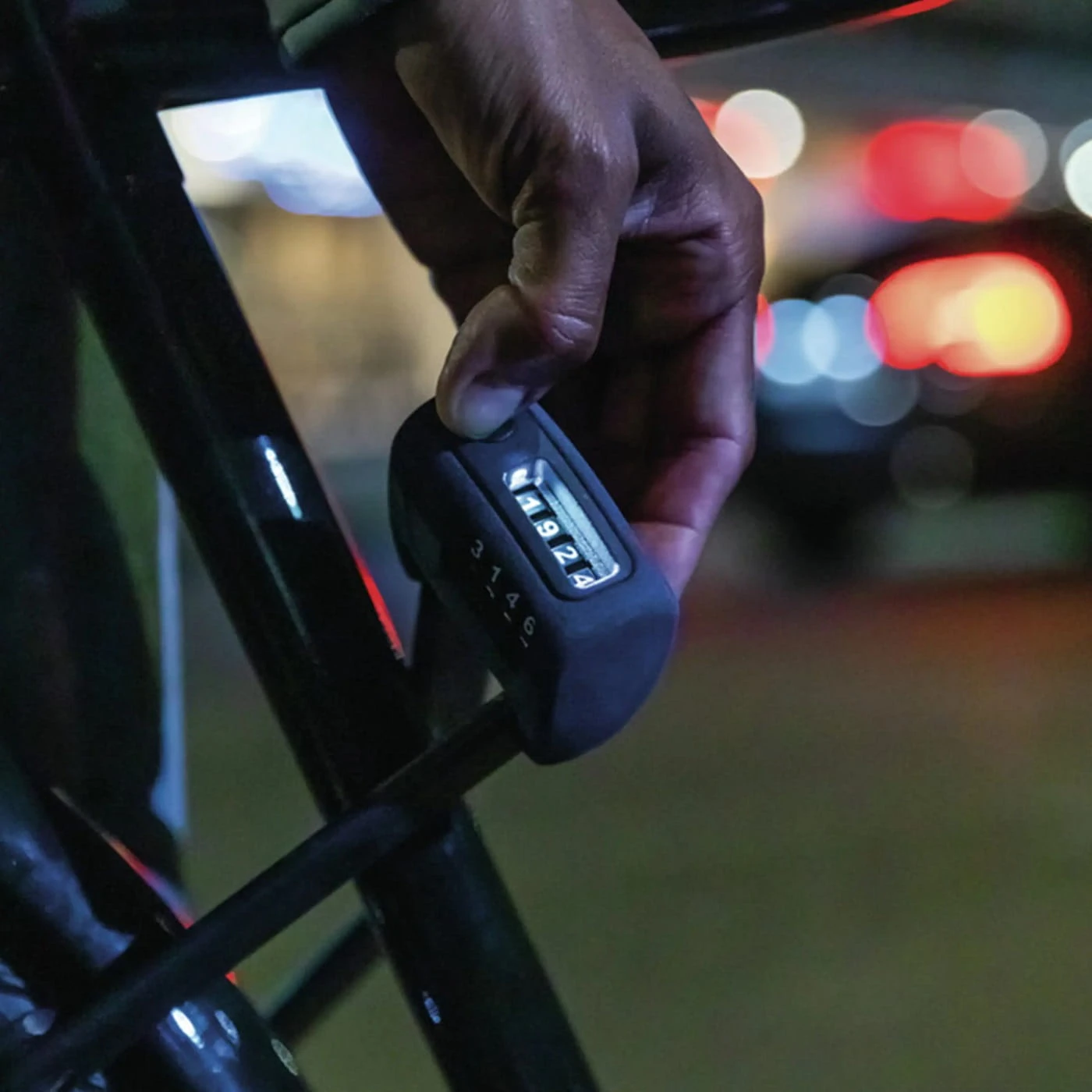 Abus BORDO Combo 6000C/90 LED Zwart SH 4 Abus BORDO Combo 6000C/90 LED Zwart SH - Afbeelding 4