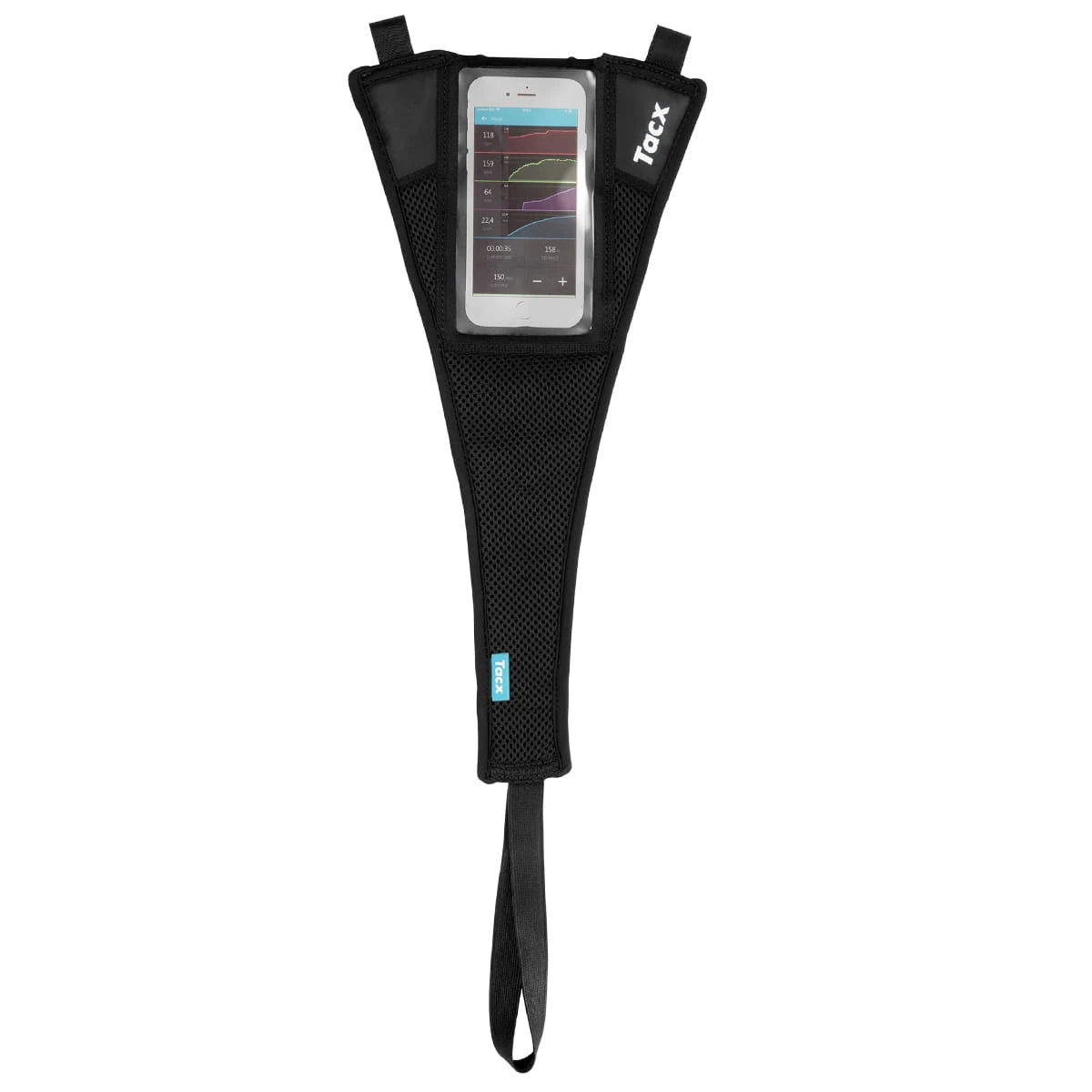 TACX Zweetvanger Met Smartphone Opbergvak - Zwart 2 TACX Zweetvanger Met Smartphone Opbergvak - Zwart - Afbeelding 2