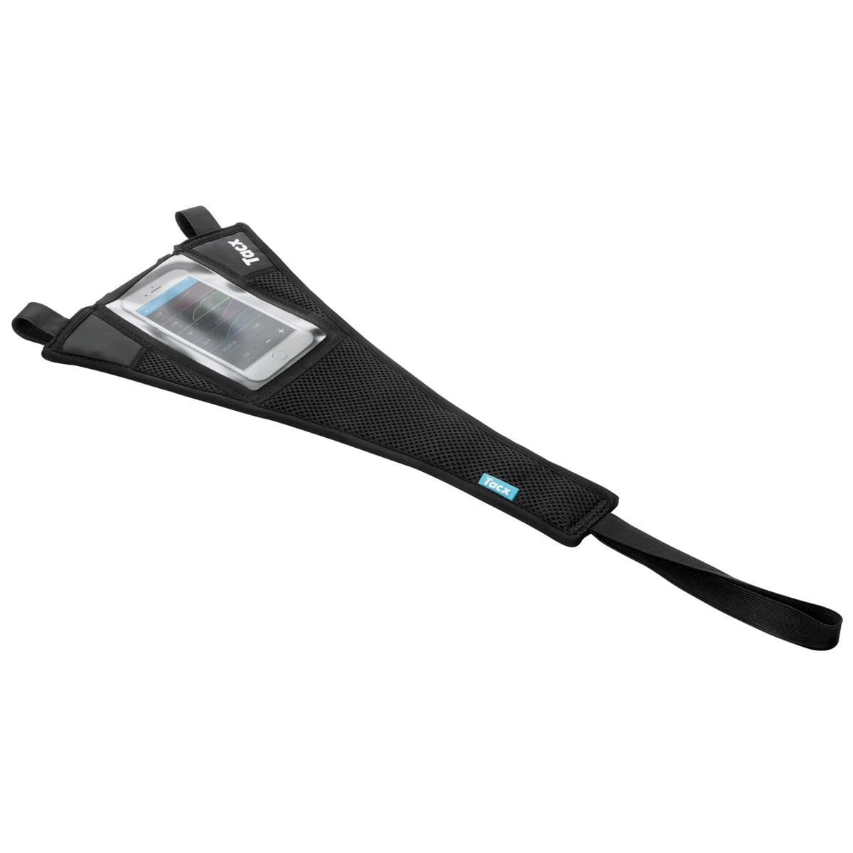 TACX Zweetvanger Met Smartphone Opbergvak - Zwart 1 TACX Zweetvanger Met Smartphone Opbergvak - Zwart