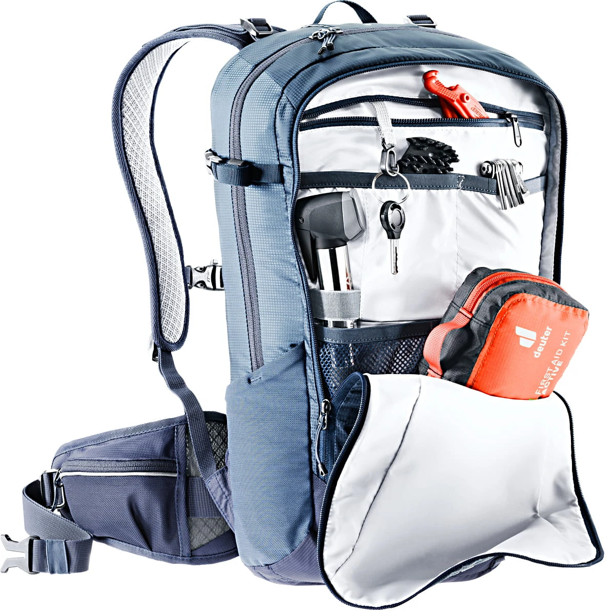 Deuter Flyt 14 Rugzak - Navy 3 Deuter Flyt 14 Rugzak - Navy - Afbeelding 3