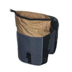 BASIL Dubbeltas Miles Zwart/grijs - 34 Liter -Aanbiedingen Rij Plezier Winkel basil miles double bag 34 l schwarz grau 5