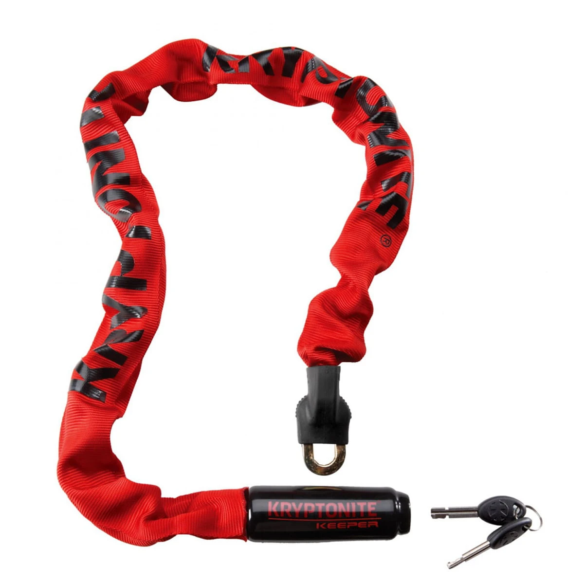 Kryptonite Keeper 785 Geïntegreerd Kettingslot - Rood 2 Kryptonite Keeper 785 Geïntegreerd Kettingslot - Rood - Afbeelding 2