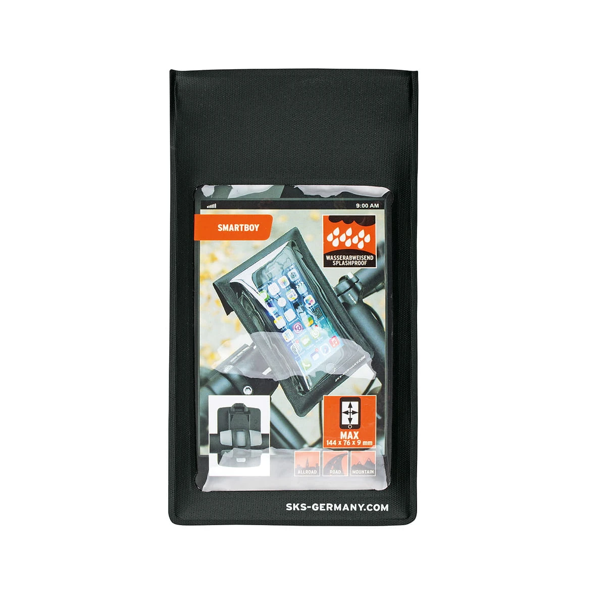 SKS Smartboy Smartphone Houder - Zwart 1 SKS Smartboy Smartphone Houder - Zwart